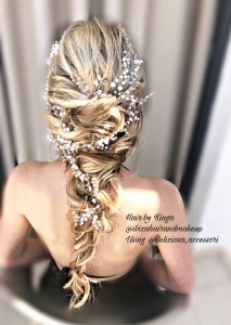 Hard Rock Hotel private stylist , best hair Ibiza , Make up and Hair Mobile , Wedding hair , Ulyana inspired hair 