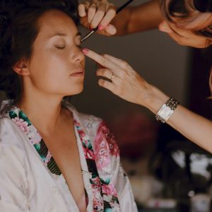 Ibiza Hair and Make up , total bridal look prep by me  plus extra Bridesmaids , using airbase airbrushed foundation. Location for a wedding at  Experimental Beach - another fab venue on the beach where you can watch the sunset. 